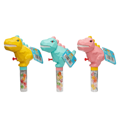Candy Paradise Dinosplash Water Gun Toy With Candy 12x10g