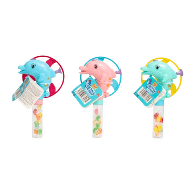 Candy Paradise Dolphin Frisbee Toy 9x10g