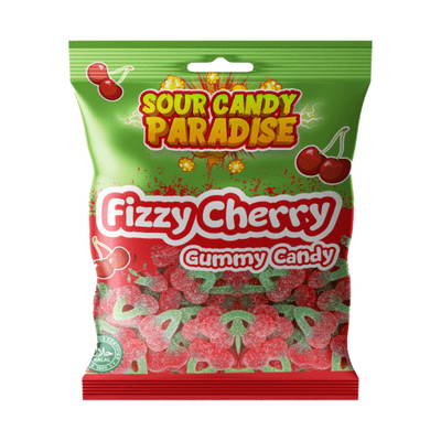 Candy Paradise Fizzy Cherries 12x100g