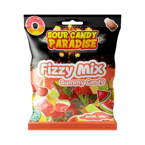 Fissy Candy Candy Paradise Fizzy Mix 12x100g