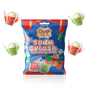Candy Paradise Soda Splash Gummy 12x72g