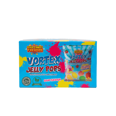 Candy Paradise Sour Jelly Pops Bag 12x315g