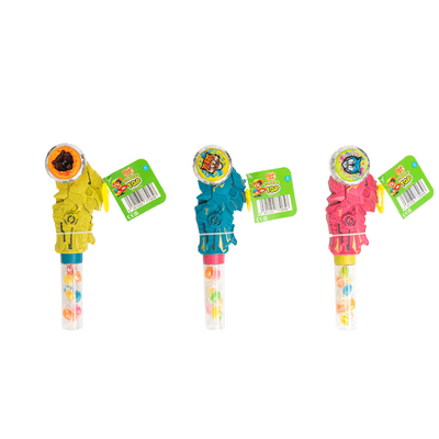 CANDY PARADISE SPINNING TOP TOY WITH CANDY 12X10G