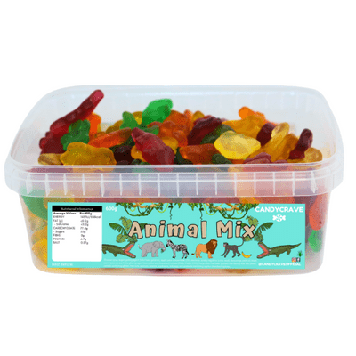CANDYCRAVE ANIMAL MIX TUB 600g