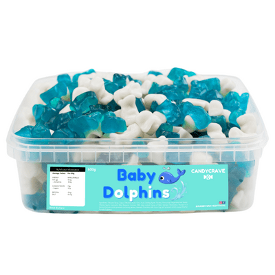 CANDYCRAVE BABY DOLPHINS 600G TUB