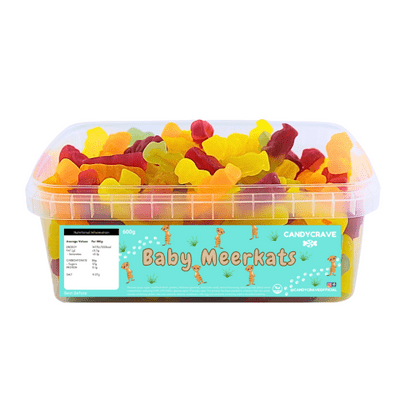 CANDYCRAVE BABY MEERKATS TUB 600g