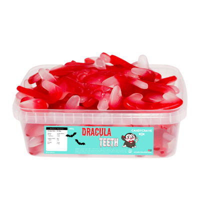 CANDYCRAVE DRACULA TEETH TUB 600g
