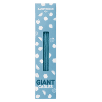Candycrave Giant Blue Raspberry Cables 6kg