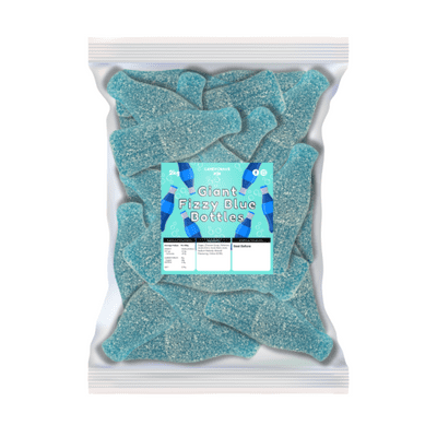 CANDYCRAVE GIANT FIZZY BLUE BOTTLES 2KG