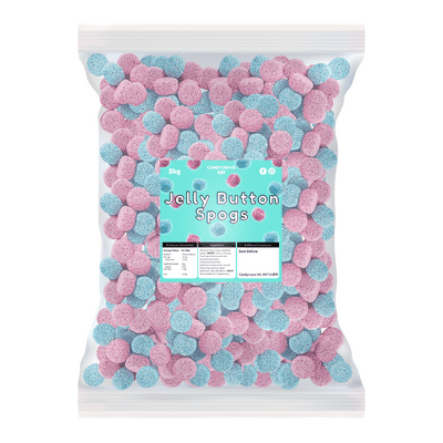 CANDYCRAVE JELLY BUTTON SPOGS 2KG