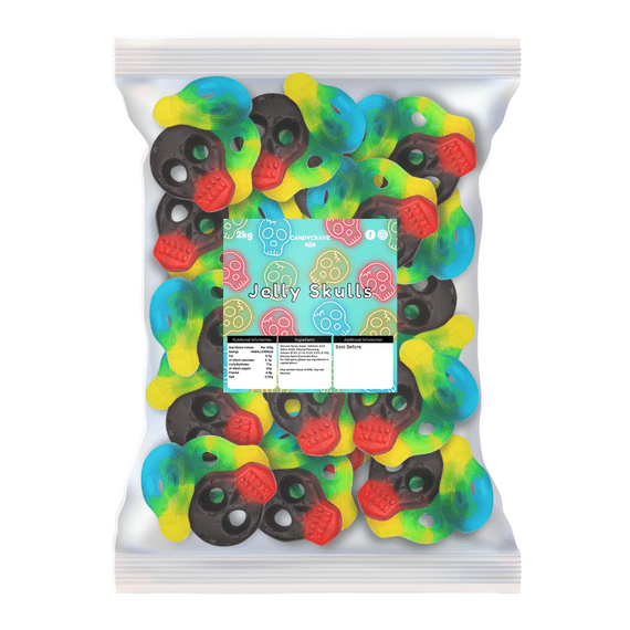 Candycrave Jelly Skulls 2kg