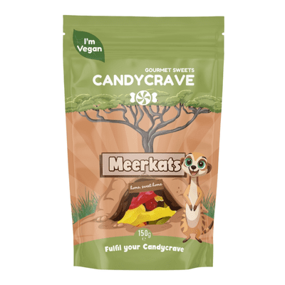 Candycrave Meerkats Pouch 10x150g
