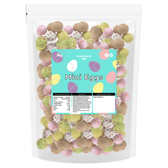 Candycrave Mini Eggs Pouch 1kg