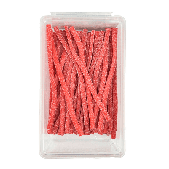 Candycrave Sour Strawberry Pencils Tub 100 Count