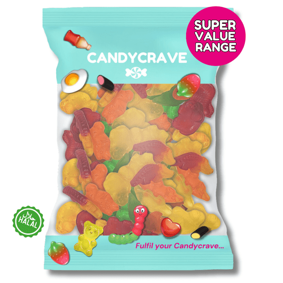 CANDYCRAVE SUPER VALUE ANIMAL MIX 1KG