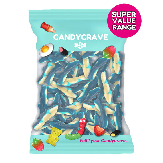 Candycrave Super Value Blue Sharks 1kg