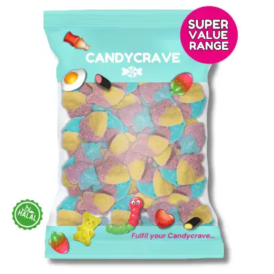 CANDYCRAVE SUPER VALUE FIZZY UNICORNS 1KG