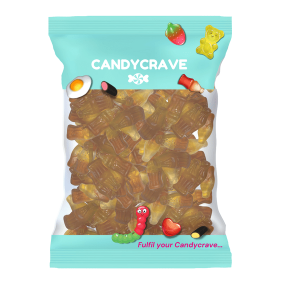 Candycrave Super Value Jelly Cola Bottles 1kg