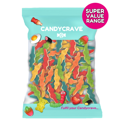 Candycrave Super Value Multicolour Crocodile 1kg