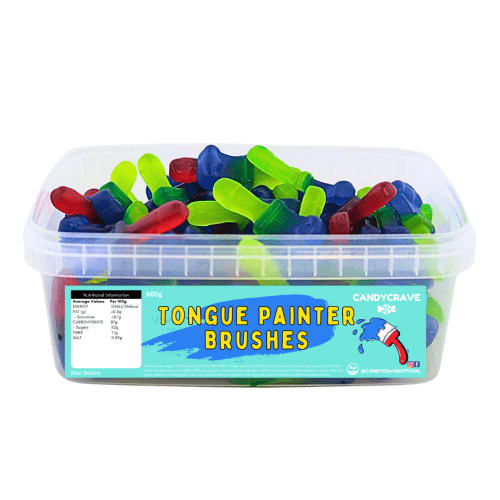 CANDYCRAVE TONGUE PAINTER DUMMIES TUB 600g