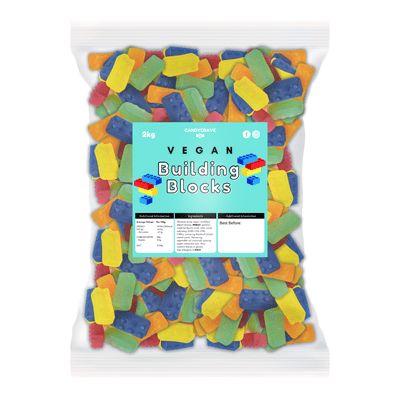CANDYCRAVE VEGAN BUILDING BLOCKS 2KG