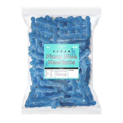 CANDYCRAVE VEGAN FIZZY BLUE MEERKATS 2KG