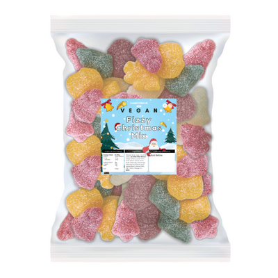 CANDYCRAVE VEGAN FIZZY CHRISTMAS MIX 2KG