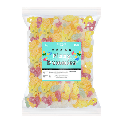 CANDYCRAVE VEGAN FIZZY DUMMIES 2KG