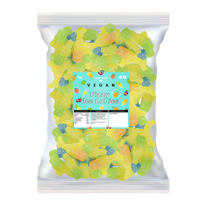 CANDYCRAVE VEGAN FIZZY ICE LOLLIES 2KG