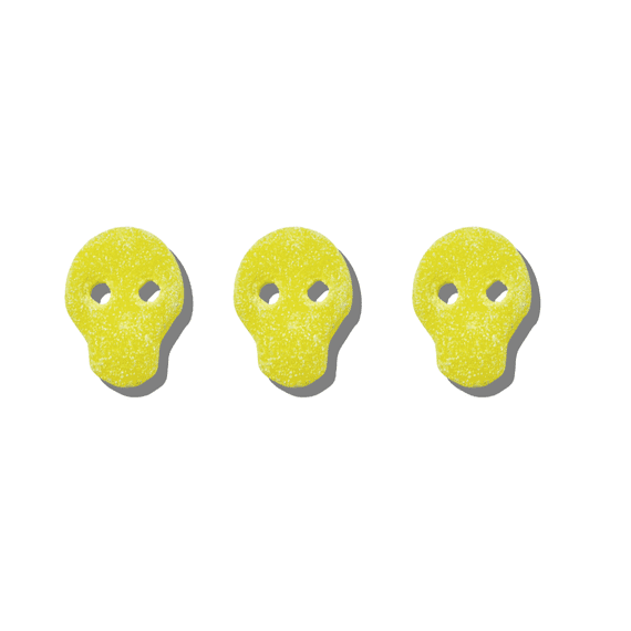 Candycrave Vegan Fizzy Pineapple Skulls 2kg