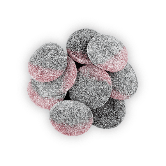 CANDYCRAVE  VEGAN FIZZY RASPBERRY & LIQUORICE SUNSETS 2KG