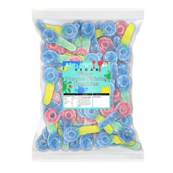 CANDYCRAVE VEGAN FIZZY TONGUE PAINTER BRUSHES 2KG