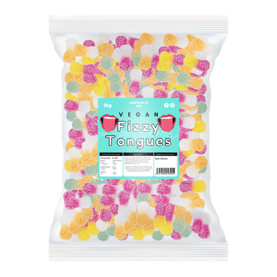 CANDYCRAVE VEGAN FIZZY TONGUES 2KG