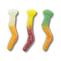 CANDYCRAVE VEGAN FIZZY WORMS 2KG