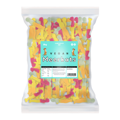 CANDYCRAVE VEGAN MEERKATS 2KG