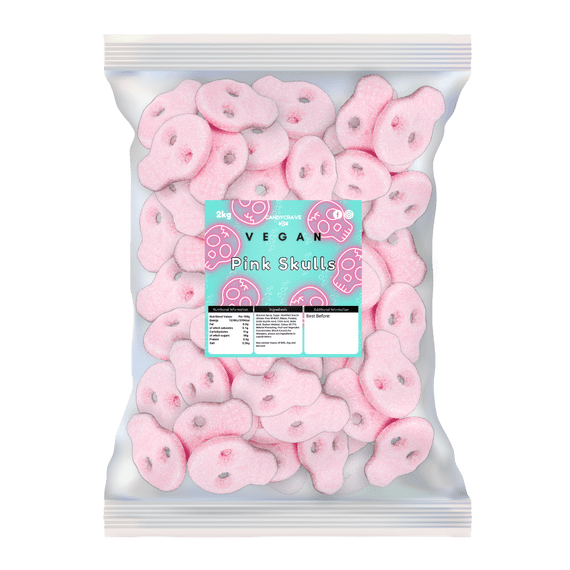 Candycrave Vegan Pink Skulls 2kg