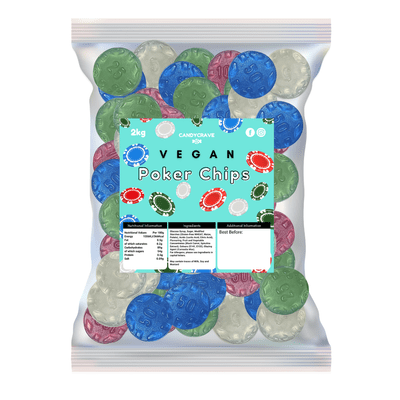 Candycrave Vegan Poker Chips 2kg