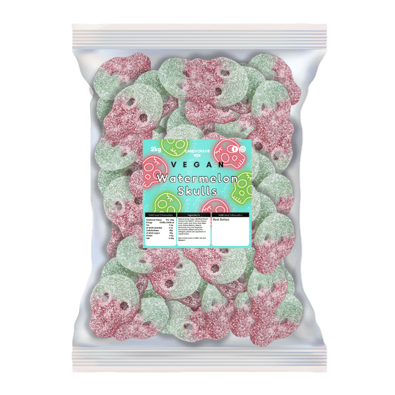 Candycrave Vegan Watermelon Skulls 2kg