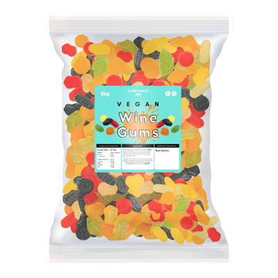 CANDYCRAVE VEGAN WINE GUMS 2KG