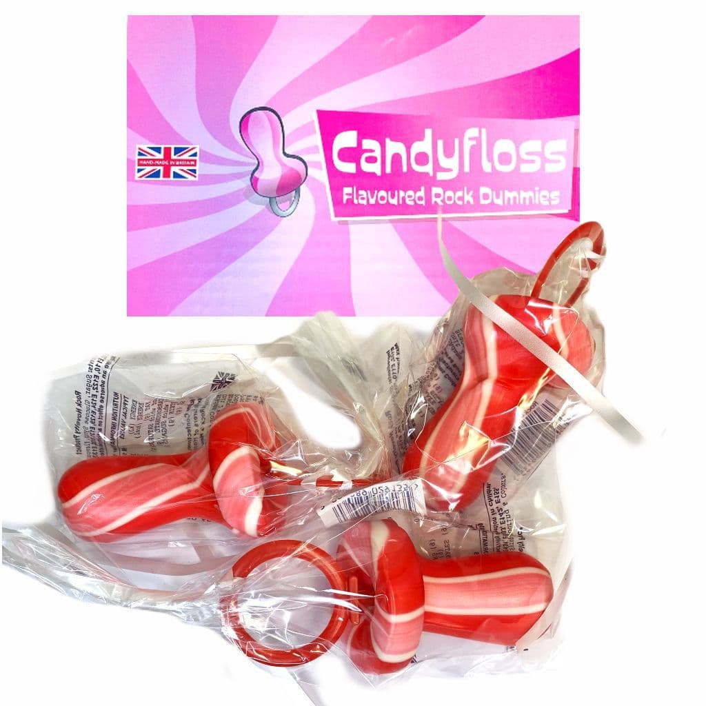 CANDYFLOSS FLAVOUR ROCK DUMMIES x24