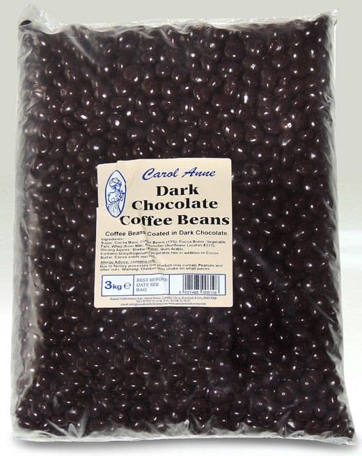 CAROL ANNE DARK CHOCOLATE COFFEE BEAN 3KG