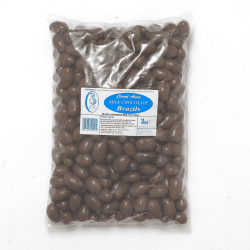 CAROL ANNE MILK CHOCOLATE BRAZILS 3KG