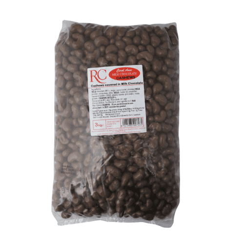 CAROL ANNE MILK CHOCOLATE CASHEWS 3KG