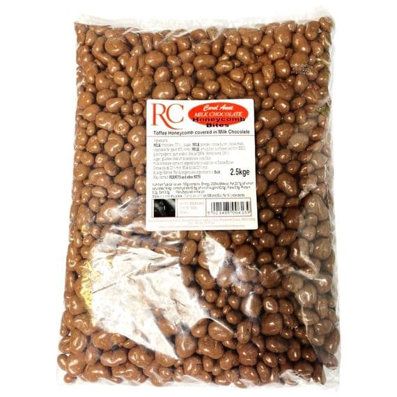 CAROL ANNE MILK CHOCOLATE HONEYCOMB 2.5KG
