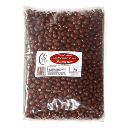 CAROL ANNE MILK CHOCOLATE PEANUTS 3KG