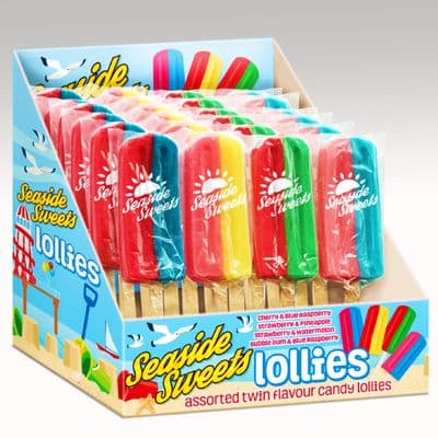 CCC SEASIDE SWEETS LOLLIES 24X58G