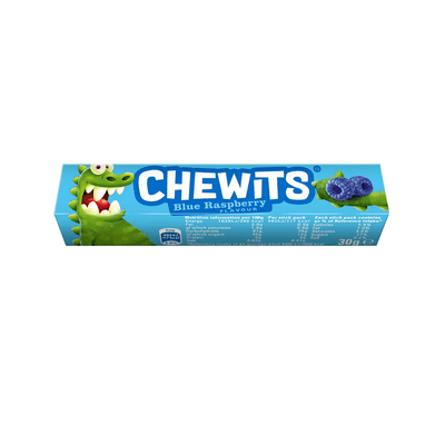 Chewits Blue Raspberry Flavour Chews  40x30g