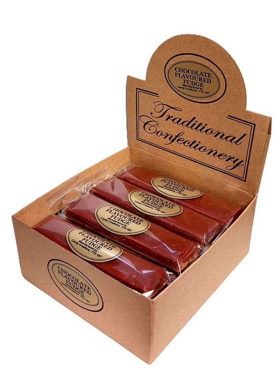 CHOCOLATE FLAVOURED FUDGE BARS 1x16