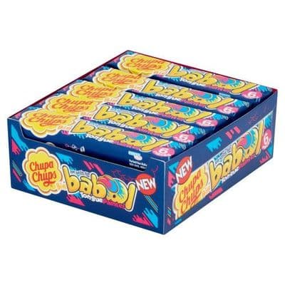 CHUPA CHUPS BABOL TONGUE PAINTER GUM 20x28g