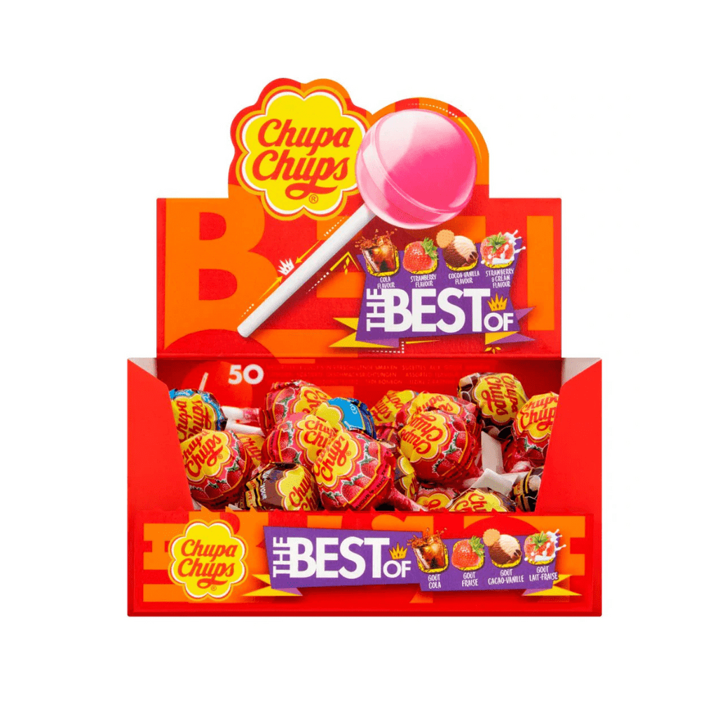 Chupa Chups The Best Of Lollipops Bag 120pc – E-Natural Limited – Food